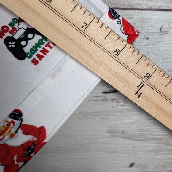 Denim & Flower* Men's Short Sleeve Button Down Curved Hem Shirt~ Size Small - Picture 12 of 14